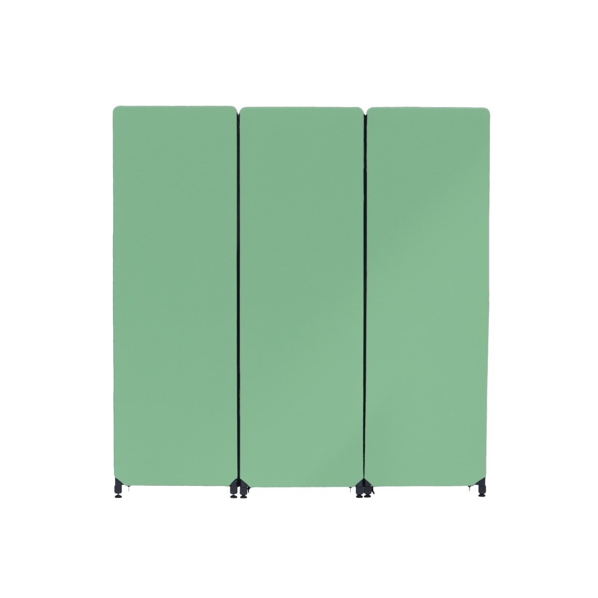 林製作所 オーディオルームパネル GP-03 グリーン【3連セット】 吸音 パーティション 【沖縄・離島配送不可】【組み立て式】【メーカー直送品】 グリーン【3連セット】 DZONE