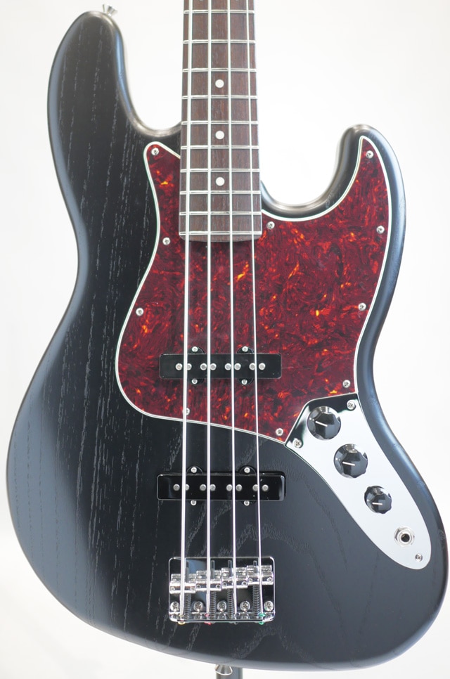 Made in Japan Limited Jazz Bass Raw Ash / Black Black BASS SIDE