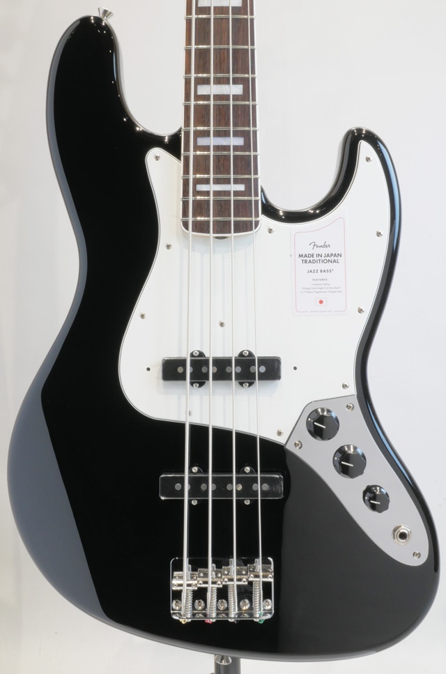 MADE IN JAPAN TRADITIONAL LATE '60s JAZZ BASS (Black) BLACK BASS SIDE