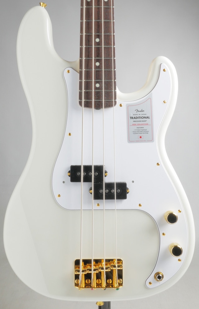 MADE IN JAPAN TRADITIONAL 2025 Collection 60S PRECISION BASS (White Pearl)