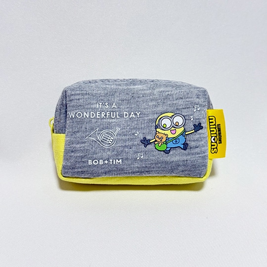 ミニオン Bob+Tim マウスピース用スウェットポーチ フレンチホルン用 フレンチホルン Low Brass Center