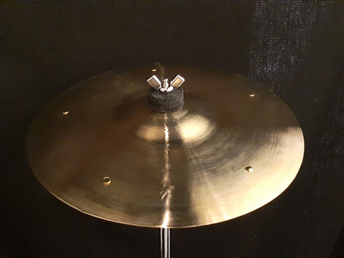 【MIKI GAKKI 200th Anniversary Model】カホン専用スプラッシュシンバル 9" SAZANAMI 5 Rivets付