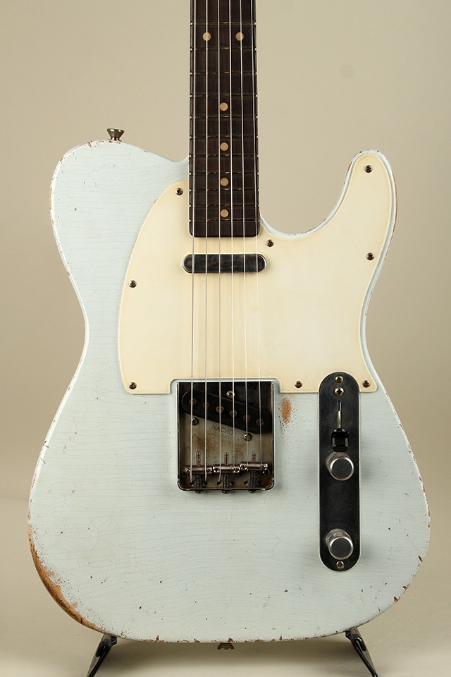 Early 60s Whiteguard Medium Aging / C neck / Slab Rose / Sonic Blue #44313