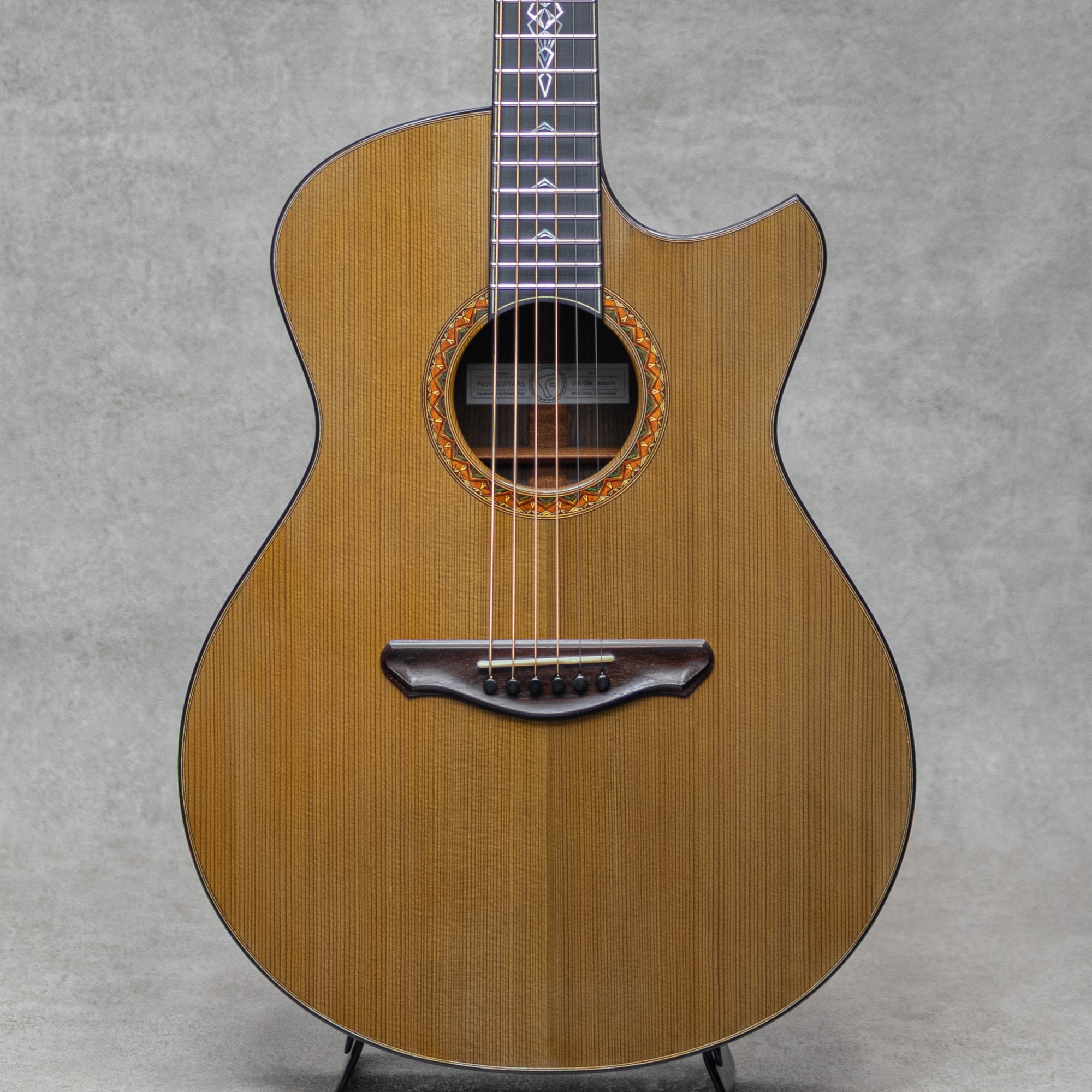 OM-cw 神代杉 / 神代欅 w/Ogawa Inlay Craft works "Custom Inlay" -MIKI 200th Anniversary-