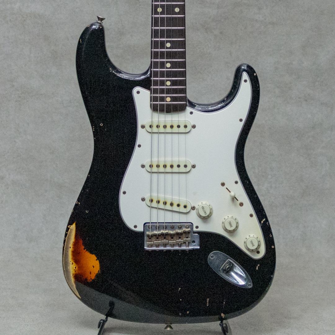 MBS 1961 Stratocaster Relic Black Overlay 3Color Sunburst Built by John Cruz / 2015