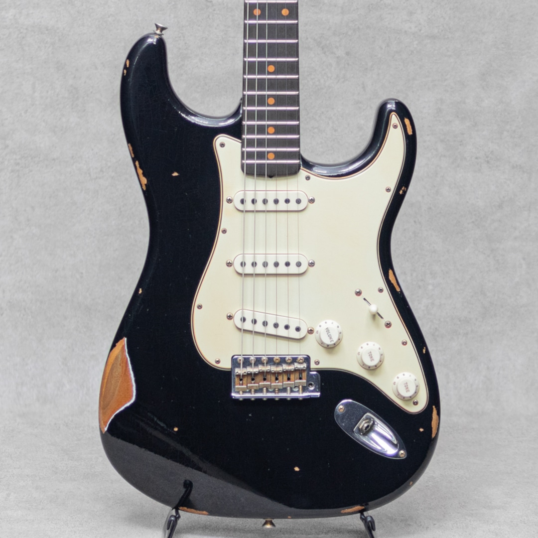2017 LTD Black Roasted Dual-Mag Stratocaster Relic / 2022