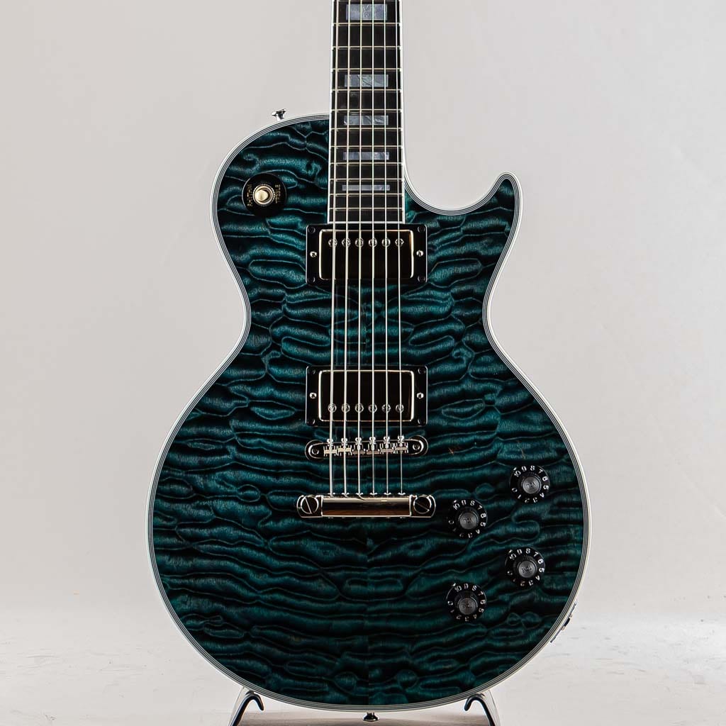 1968 Les Paul Custom 7A Quilt Top Nordic Blue No Guard Gloss【S/N:511528】