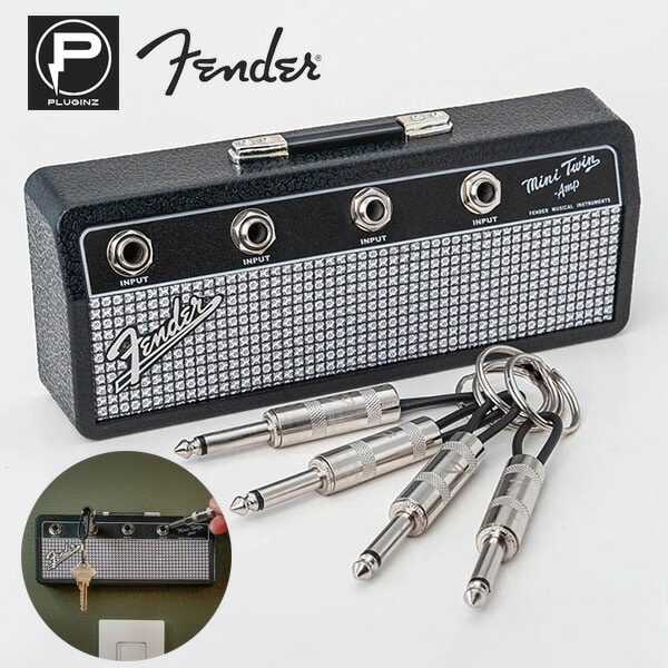 《廃番品/売切り特価》 Pluginz Fender Mini Twin Amp Jack Rack / フェンダー 壁掛け アンプ型キーハンガー