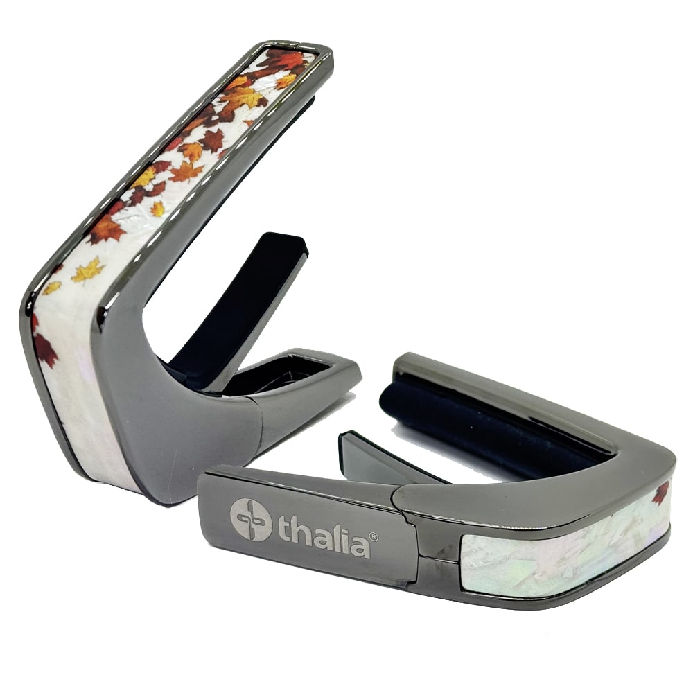タリア カポ Thalia Capos Limited Series AUTUMN PEARL / Black Chrome / BC-AUTUMN PEARL ギター 12インチフレットパッド付属