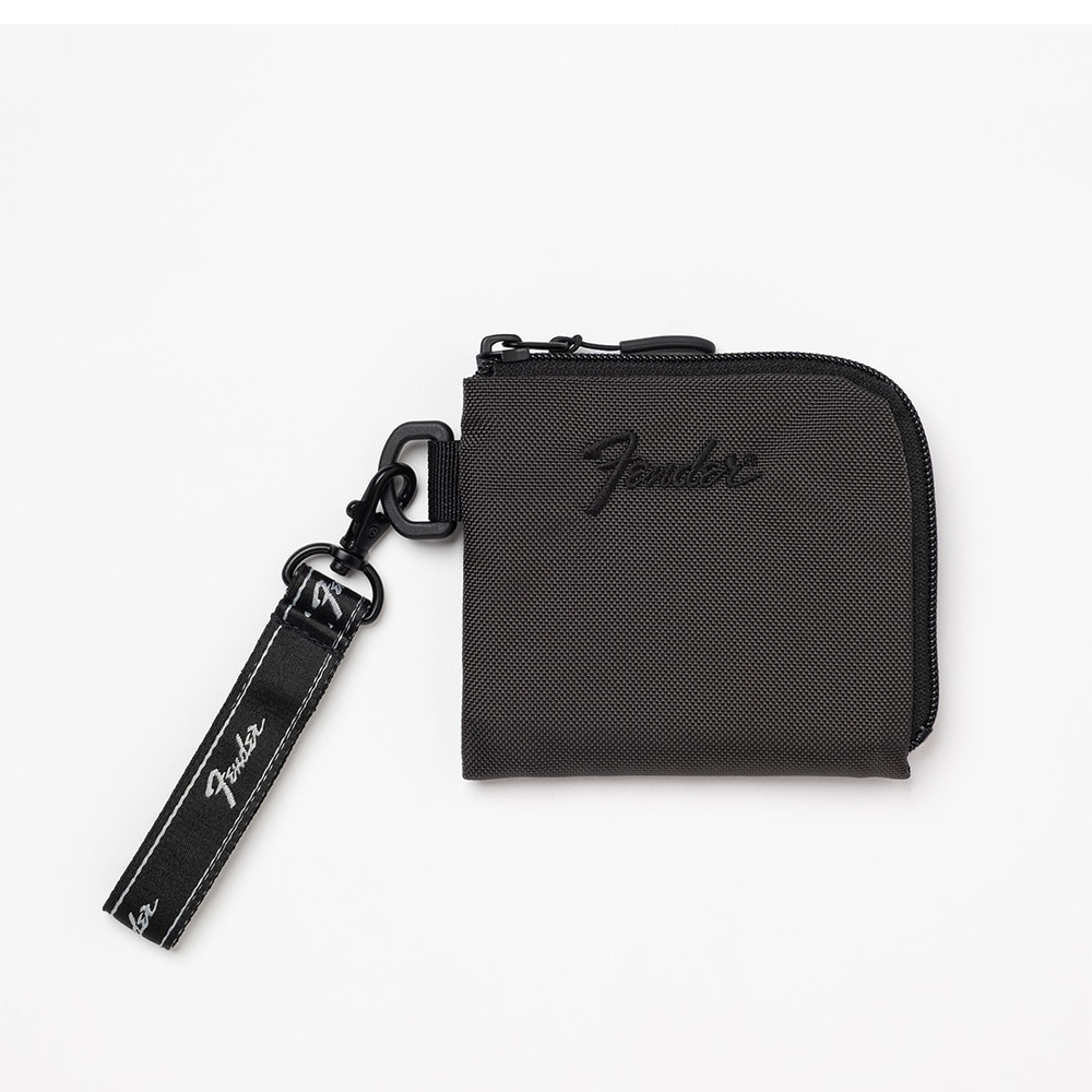 Fender フェンダー 950-6071 (グレー) コインケース ミニウォレット 財布 ナイロン L字ファスナー