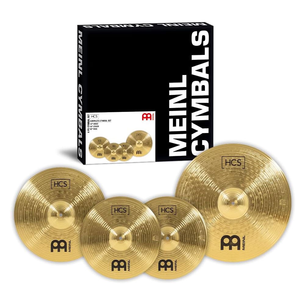 MEINL HCSシリーズ シンバルセット Complete Cymbal Set-up 14 Hihat/ 16 Crash/ 20 Ride/ HCS141620 【国内正規品】