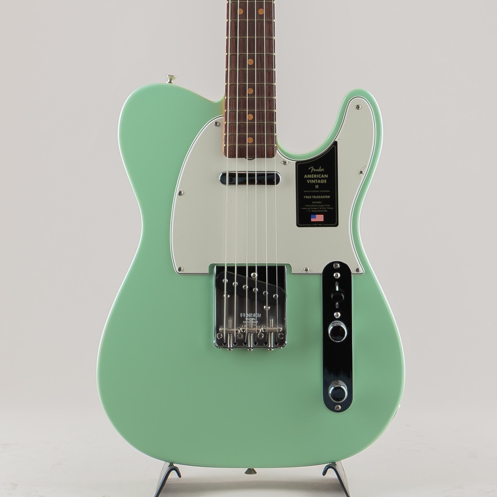 American Vintage II 1963 Telecaster/Surf Green/Rosewood Fingerboard