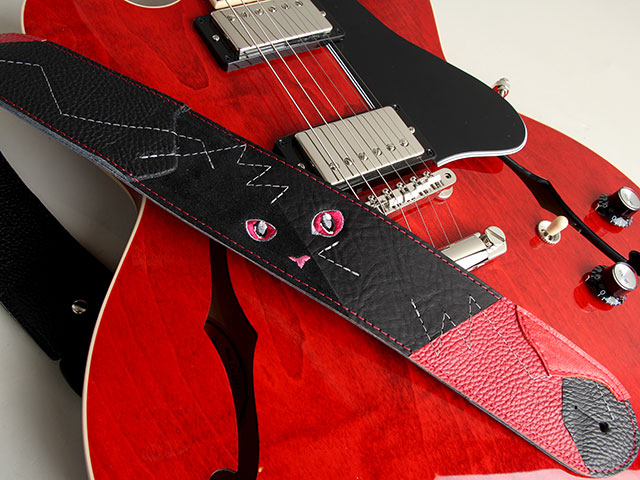 CHERIE ANNE L-Slide Strap パッチワーク Black & Red Rock CAT