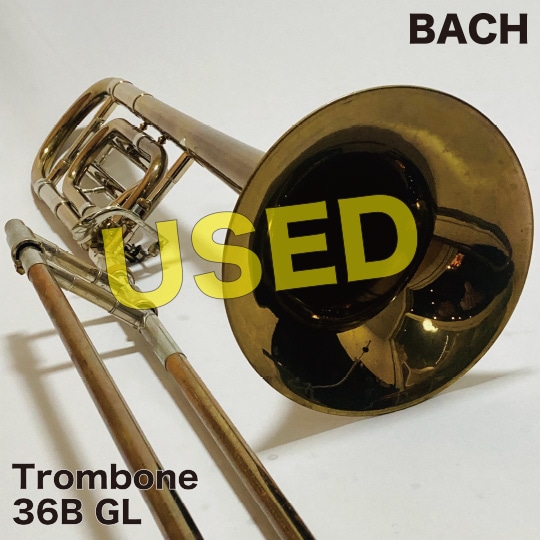 【中古品】バック テナーバストロンボーン 36BGL Bach TenorBassTrombone USED