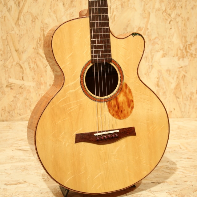 Deep-Arte 12Fret BearCrow German Moon Spruce Sinker Mahogany