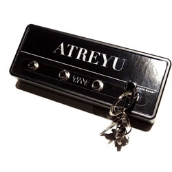 Official ATREYU Jack Rack with 4 keychains