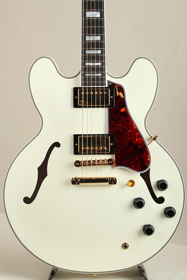 Inspired by Gibson Custom Shop 1959 ES-355 Classic White 【S/N 24011512552】