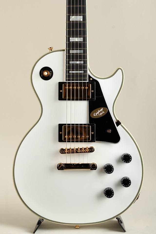 Inspired by Gibson Custom Les Paul Custom Alpine White【S/N 24031523012】