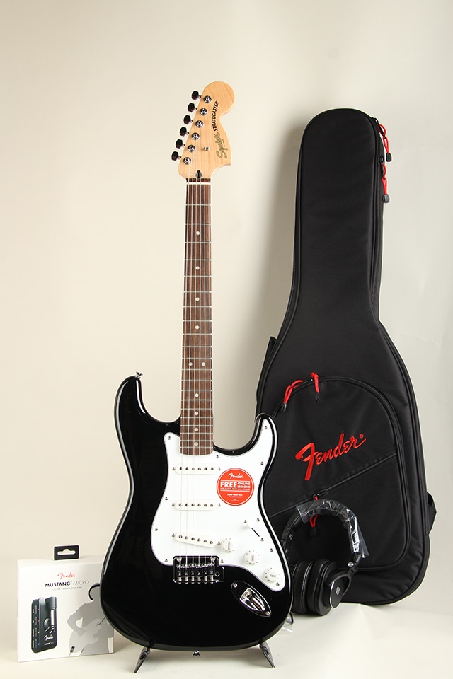 Affinity Series Stratocaster Mustang Micro Pack