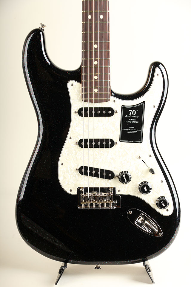 70th Anniversary Player Stratocaster RW Nebula Noir 【S/N MXS24040680】