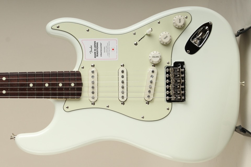 Made in Japan Traditional 60s Stratocaster RW Olympic White 【S/N JD24027524】