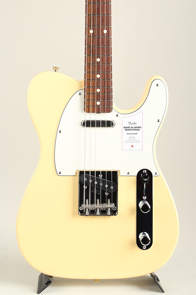 Made in Japan Traditional 60s Telecaster RW Vintage White【S/N JD24025982】