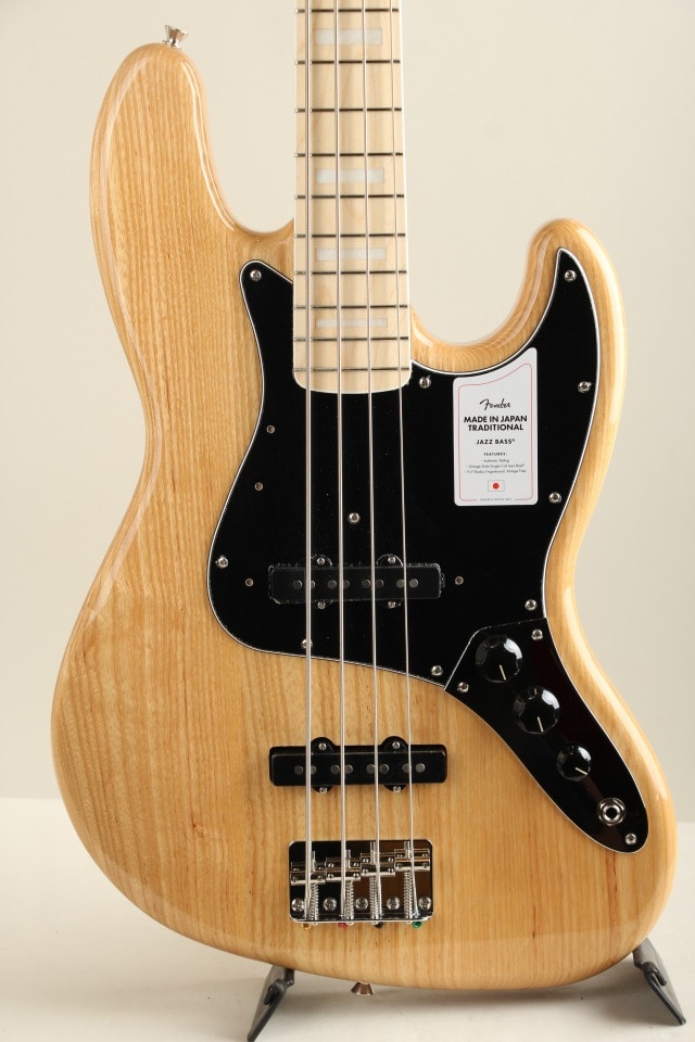 Made in Japan Traditional 70s Jazz Bass MN Natural 【S/N JD24027403】