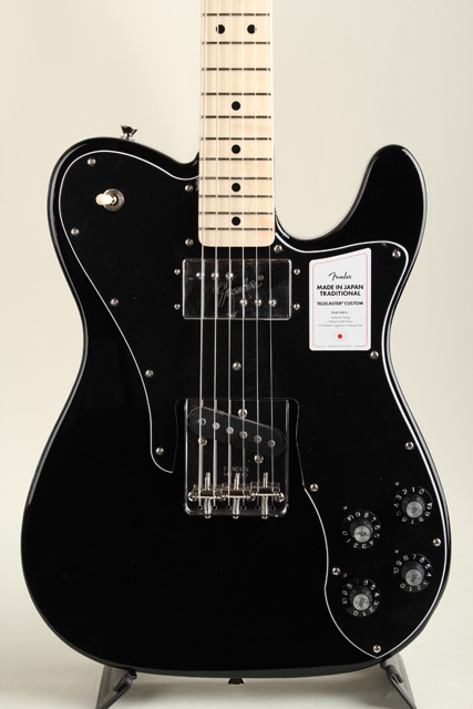 Made in Japan Traditional 70s Telecaster Custom MN Black【S/N JD24024974】