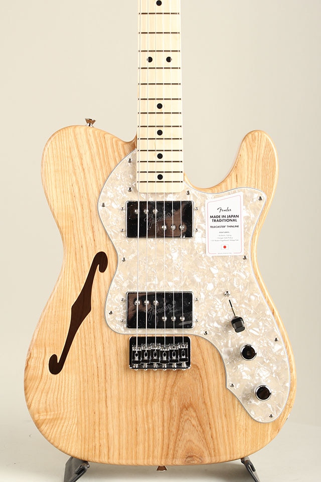 Made in Japan Traditional 70s Telecaster Thinline MN Natural【S/N JD24026395】