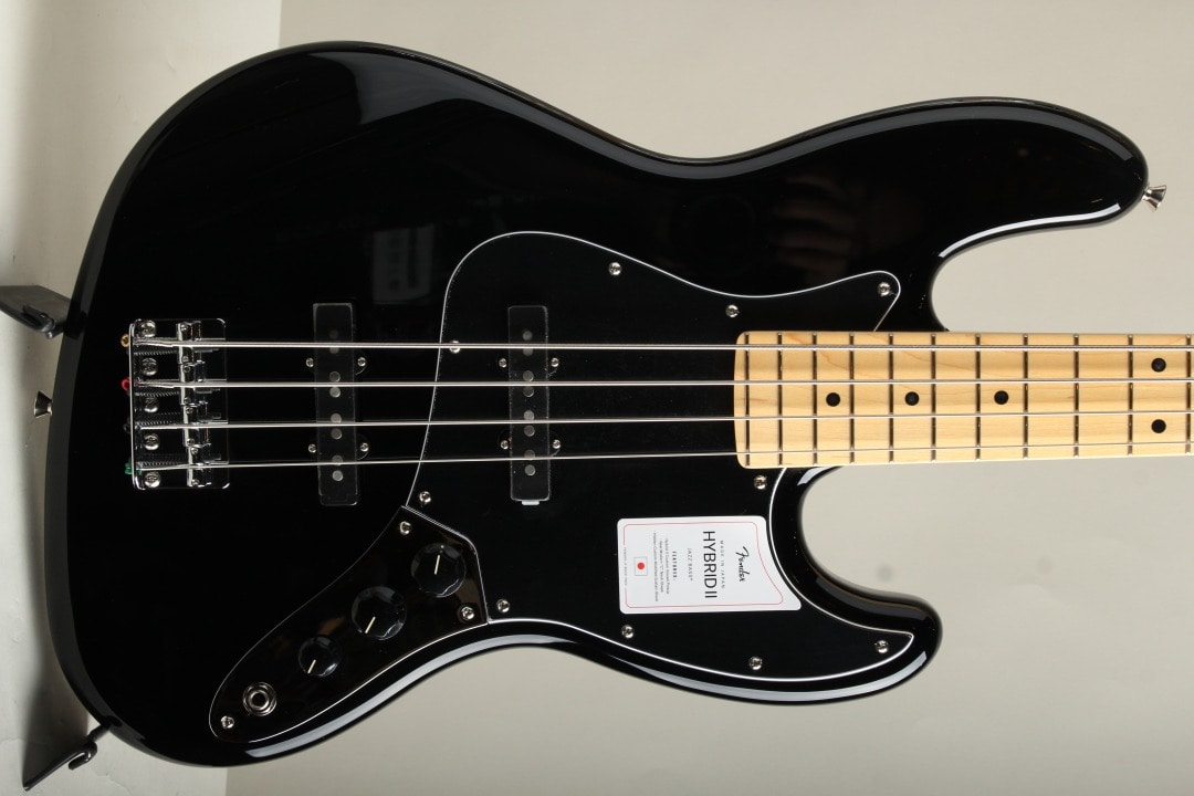 Made in Japan Hybrid II Jazz Bass Black【S/N JD24025895】