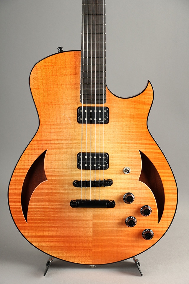 Semi Hollow Figured Maple/Mahogany/59 Burst