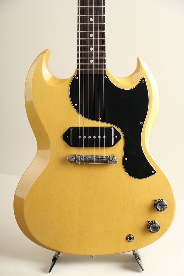 Murphy Lab 1963 SG Junior TV Yellow Ultra Light Aged Lightning Bar【S/N:401263】