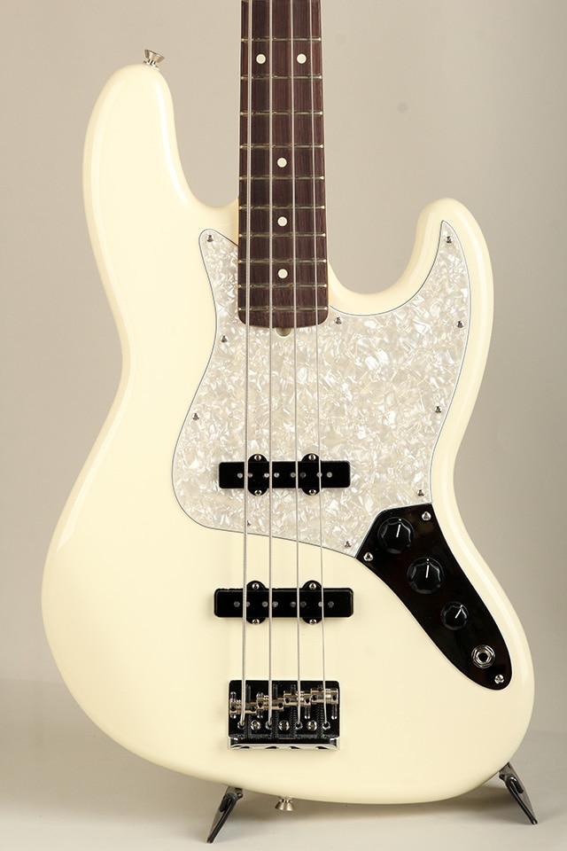 American Professional II Jazz Bass RW Olympic White mod【S/N US23075308】