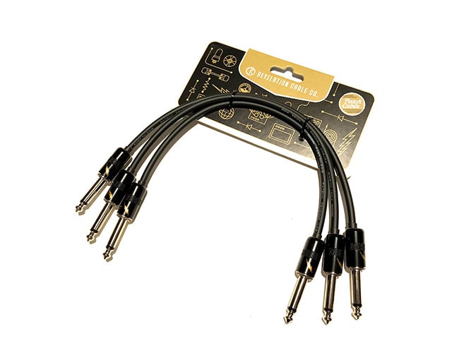 Revelation Patch Cable Short Straight (SS) 3SET Pack 12" (約30cm)