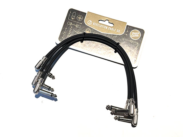 SP400 Patch Cable 12" ( 約30cm ) 3本SET【Black/Black/Black 】