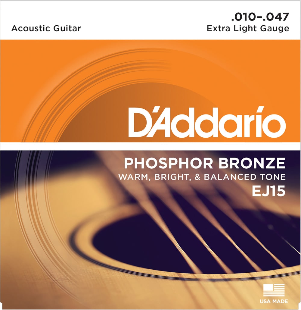 EJ15 Phosphor Bronze Extra Light［10-47］