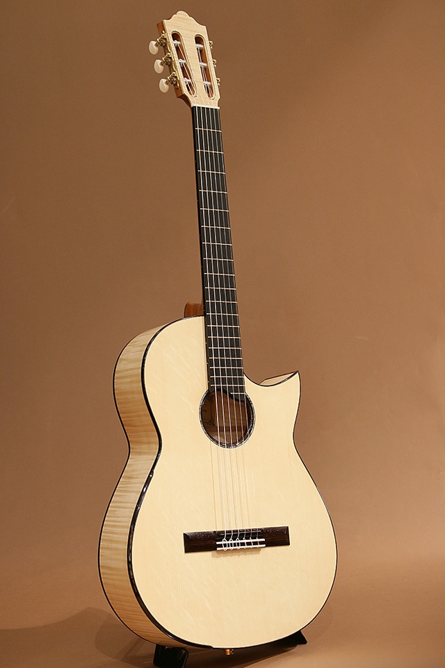 Nylon Crossover Electric Fiddleback European Maple