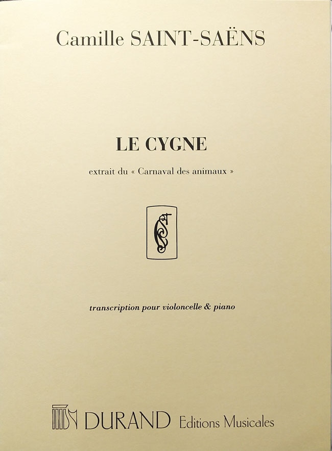 サン＝サーンス / 動物の謝肉祭より「白鳥」 (チェロ洋書)