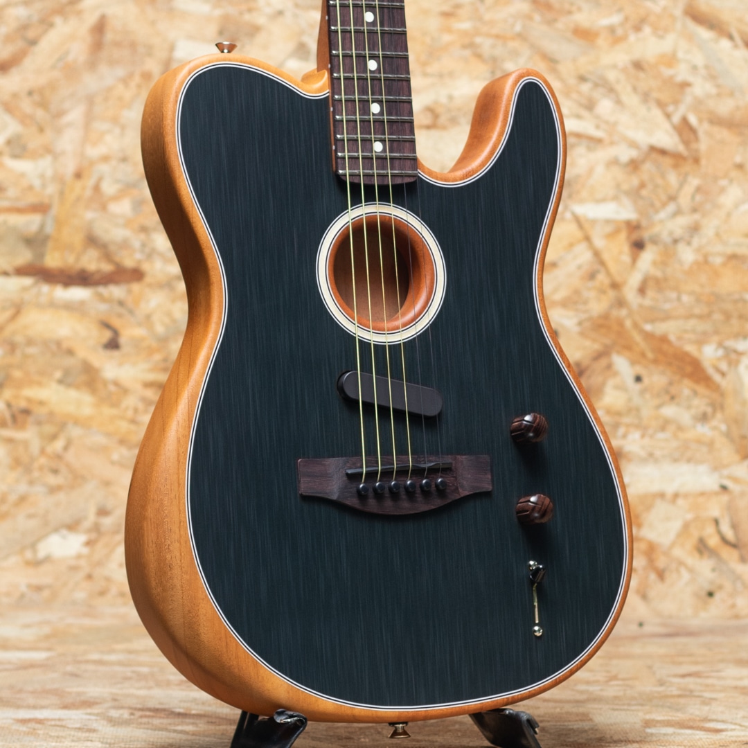 Acoustasonic Player Telecaster  Brushed Black