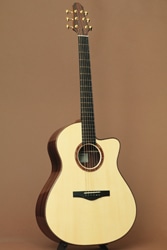 MSS Flush Cutaway Swiss Moon Spruce/Madagascar Rosewood