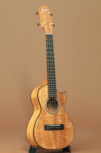 Tenor Koa Cutaway