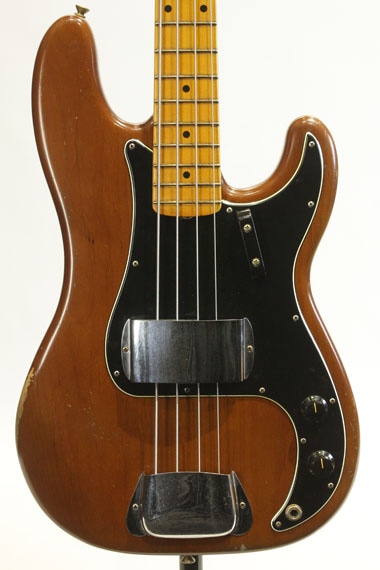 Master Build Serieas 1970s Precision Bass Relic Mocha Brown by Carlos Lopez