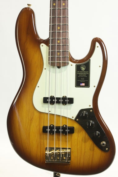 75TH ANNIVERSARY COMMEMORATIVE JAZZ BASS 2-Color Bourbon Burst