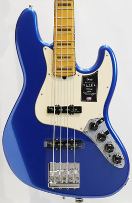 AMERICAN ULTRA JAZZ BASS (Cobra Blue)【試奏解説動画有り】