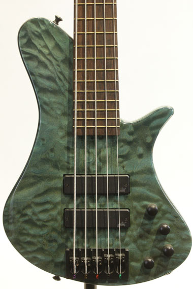 Elfin Bass 5st Figured Maple Top