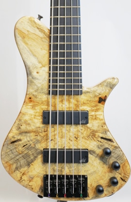 Elfin Bass 5st Buckeye Burl Top