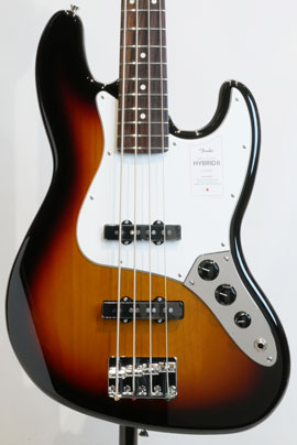 MADE IN JAPAN HYBRID II JAZZ BASS 3-Color Sunburst / Rosewood