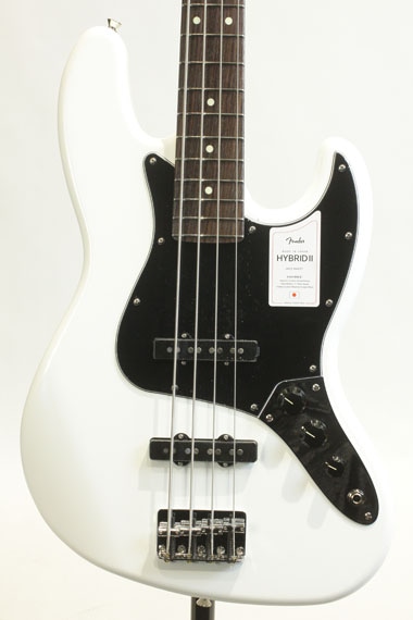 MADE IN JAPAN HYBRID II JAZZ BASS Arctic White