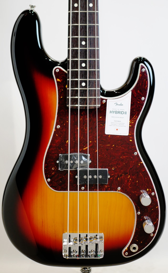 MADE IN JAPAN HYBRID II PRECISION BASS 3-Color Sunburst