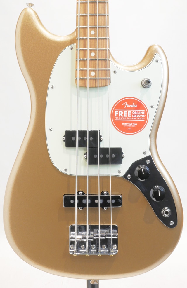 Player Mustang Bass PJ / Firemist Gold